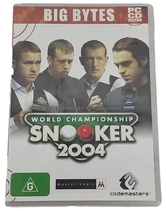 Snooker World Championship 2004 PC CD ROM Game Code Masters Big Bytes - Picture 1 of 4