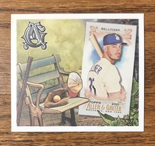 Cody Bellinger 2021 Allen & Ginter THE WORLD'S CHAMPIONS Box Topper #N43-2