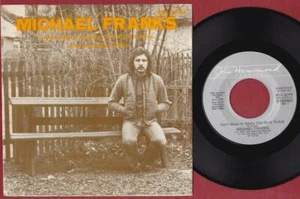 Michael Franks 45 RPM & PS - Can't Seem to Shake This Rock 'n Roll (1983) - Picture 1 of 2