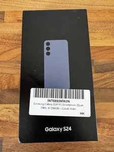 Samsung Galaxy S24 256GB 5G Smartphone 8GB RAM Dual Sim Unlocked Cobalt Violet - Picture 1 of 3