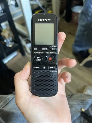 Sony Icd Px333 Digital Voice Recorder With Cord - Image 1 of 4