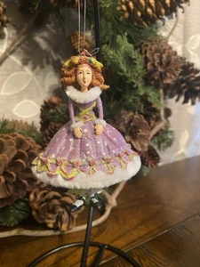 Krinkles Patience Brewster Clara Nutcracker Mini Christmas Ornament - Picture 1 of 2