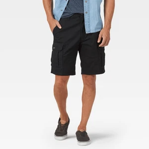 Wrangler Men's 10" Relaxed Fit Flex Cargo Shorts - Size 36 10 inseam - Picture 1 of 3