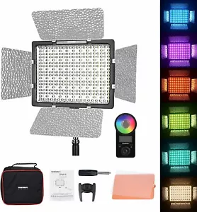 YONGNUO YN300 IV RGB LED Fill Light Panel 3200K-5600K For Photography Studio - Picture 1 of 6