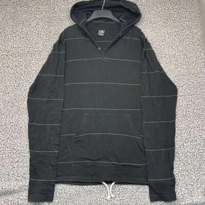 Active Ride Shop 连帽衫男式特大号黑色套衫长袖口袋 XL — 第 1/4 张图片