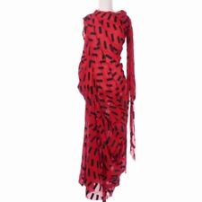 Maison Margiela Dress One Piece Allover Pattern 38 Red Red