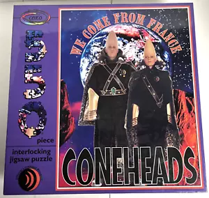 Coneheads Puzzle SNL 1993 Retro We Come From France 550 piece NEW Sealed 2136-2 - Picture 1 of 6