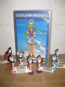 Set de 8 piezas Sailer Moon Videocasette Figuras Sailermoon  - Imagen 1 de 4