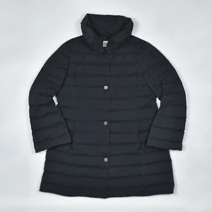 ARMANI Collezioni Women's GOOSE DOWN Quilted Jacket Coat Puffer Gray Size 50 - Picture 1 of 12