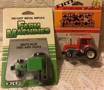 Deutz Allis 7085 With Duals & Allis Chalmers 8070 1/64 Scale NIB  - Image 1 of 2