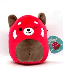 Squishmallows Collection Cici der rote Panda kuscheliges Plüschtier 7,5 Zoll neu mit Etikett - Bild 1 von 7