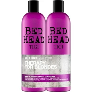 BED HEAD BY TIGI DUMB BLONDE SHAMPOO AND CONDITIONER SET 2X750ML - Picture 1 of 1