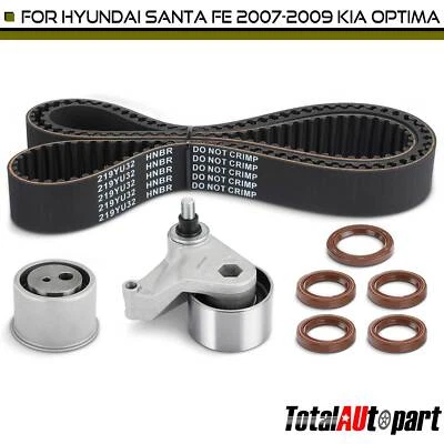 Kit de correa de distribución de 8 piezas para Hyundai Santa Fe 2007-2009 Kia Optima Rondo Magentis Foto 1 de 4