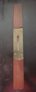 Stanley Rule & Level Co. Brass & Wood Spirit Level – Antique Tool New Britain CT - Picture 1 of 7