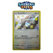 Bunnelby SV097/SV122 - Shiny Rare Shining Fates Pokémon TCG Near Mint