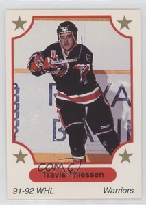 1991-92 7th Inning Sketch WHL Travis Thiessen #277