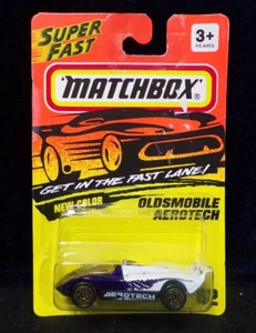 1993 Matchbox SuperFast Get In The Fast Lane OLDSMOBILE AEROTECH - #62 See Below - Picture 1 of 3