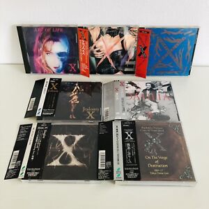 X Japan CD Vanishing Vision Blue Blood Jealousy DAHLIA set of 7 CDs