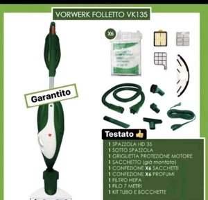 Folletto VK 135 Trade Use With New Brush GR 24 Months Follettmania Cuneo - Picture 1 of 3