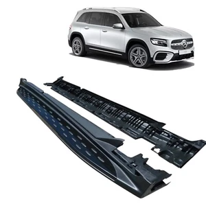 Mercedes Benz GLB Side Steps Black Running Boards 5 Door X247 2019 Onwards - Picture 1 of 7