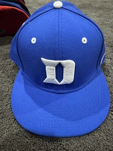Duke Hat, All Blue Nike Never Worn Size 7 1/2 - Picture 1 of 2