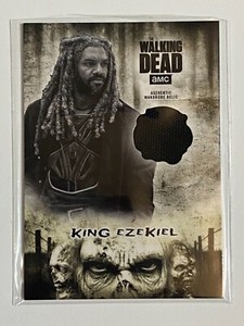 2018 Topps Walking Dead Hunters and Hunted Costume Relic #R-KE KING EZEKIEL