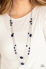 NEW Paparazzi Jewelry Necklace Day Trip Delights Blue NWT with FREE Earrings