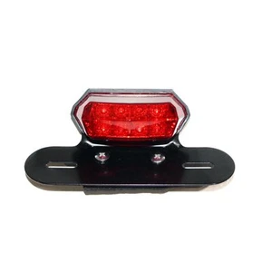 12V LED ROJO Rec Reg para Motocicleta Sin Placa Luz Cola de Freno PIT Suciedad Motocicleta - Imagen 1 de 7