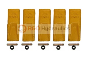 Dientes de cubo cincelado estándar | Estilo GATO | Con alfileres y retenedores | 1U3302 | 5 piezas - Imagen 1 de 4