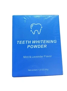 Teeth Whitening Booster Powder Mint And Lavender 1.2 OZ Exp 03/14/2027 - Picture 1 of 6