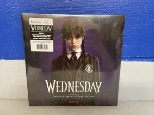 Wednesday Soundtrack by Danny Elfman Purple Goth And Black Vinyl Double LP New - Bild 1 von 7