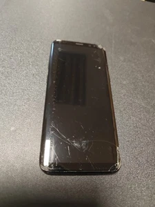 Samsung Galaxy S8 - 64GB - Black (CRACKED) W13-C27 - Picture 1 of 4