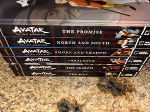 Avatar The Last Airbender 6 Hardcover Graphic Novel Dark Horse Book Lot - Picture 1 of 15