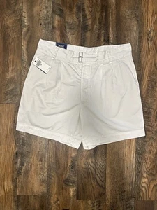 198 $ Polo Ralph Lauren Regatta Armee Gurkha Stil vorne flach Chino Shorts neu mit Etikett W38 - Bild 1 von 6