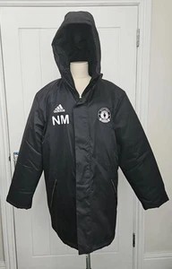 Abrigo Parka de Fútbol Adidas Potter F.C. Pecho Sevenoaks Kent talla M 50" en muy buena condición - Imagen 1 de 23