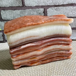 Muestra áspera de carne de cerdo pulida natural 2750 g d10 - Imagen 1 de 13