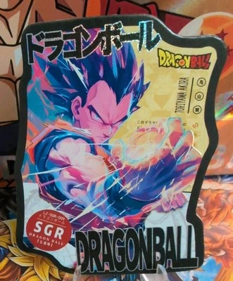 SGR Rare Vegeta Dragon Ball Z Anime Card Wiggle Sides DBZ Akira Toriyama Villain - Image 1 of 4