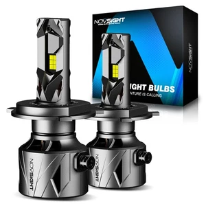 60000LM H4 LED Headlight Bulbs Kit High Low Beam 240W Super Bright 6500K White - Picture 1 of 18