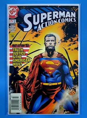 Action Comics #775 DC (2001) Rare Newsstand 1st App Elite Manchester Black 🔥 - Image 1 of 4
