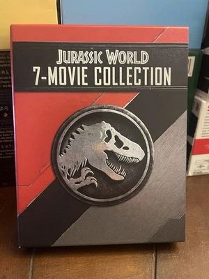 Jurassic World 7-Movie Collection - Blu-ray+Digital Blu-ray ⚠️OPEN BOX⚠️ - Imagem 1 de 2
