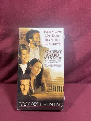 Good Will Hunting (VHS 1997) SEALED NEW Rollmark Robin Williams Damon Affleck - Image 1 of 4
