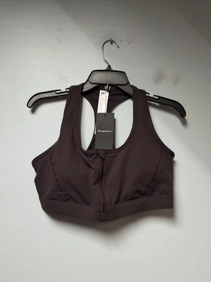 Sujetador deportivo Fabletics Essential para mujer con cremallera frontal impacto medio talla grande  Foto 1 de 3