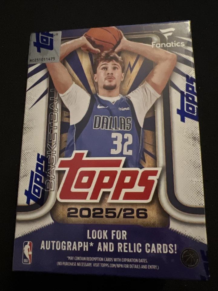 2025-26 Topps Basketball Value Blaster Box Fanatics Factory