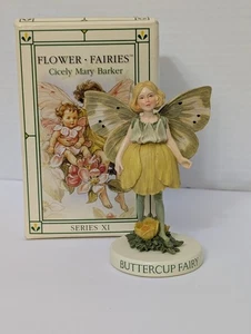 Flower Fairies Figurine Cicely Mary Barker Buttercup Fairy Series XI In Box - Picture 1 of 7