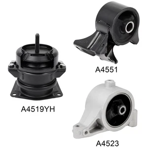 Juego de 3 soportes de motor y transmisión para Acura MDX 3,5 L 01-06 A4519HY A4551 A4523 - Imagen 1 de 5