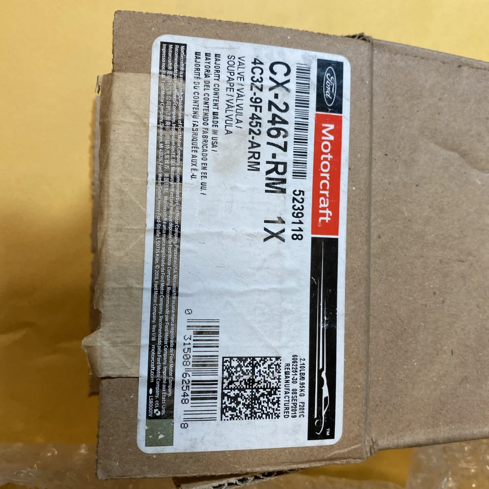 OEM NUEVO Ford Super Duty Excursion 2003-2004 Válvula EGR 4C3Z-9F452-BRAZO F+S! Foto 1 de 4