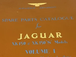 Jaguar XK150 & XK150S Parts manual, original very rare - Picture 1 of 15