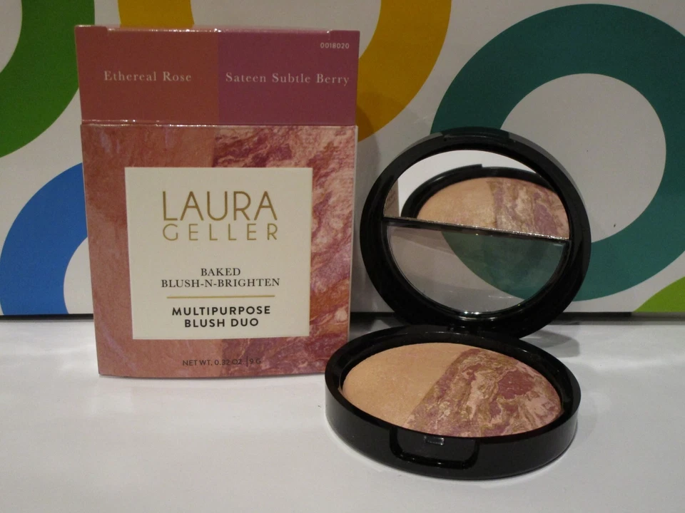 LAURA GELLER ~ BAKED BLUSH N BRIGHTEN MULTIPURPOSE BLUSH DUO ~ 0.32 OZ - Image 1 of 1