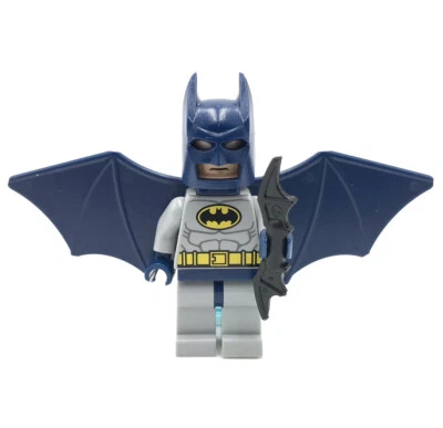 LEGO Batman Blue Gray Suit Wings Jetpack minifigure 6858 Super Heroes DC - Image 1 of 4