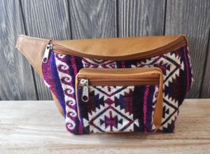 Aztec Multi-Color Fanny Pack W/ Adjustable Strap *Pre-Owned* - Picture 1 of 12